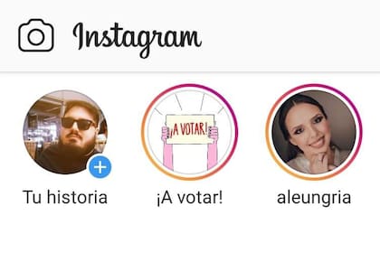 Todos los usuarios que utilicen la etiqueta A votar y Ya voté estarán visibles en el Stories Ring, donde se recopilan las producciones que emplearon estos stickers