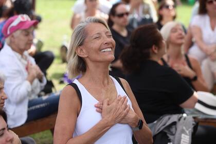 Todos se dejaron llevar por el lema del festival: "Soltá, sentí, animate"