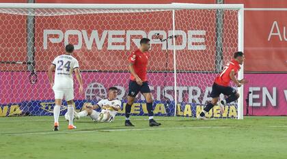 Togni celebra su gol ante Boca