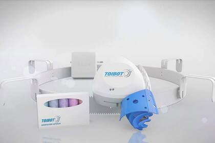 Toibot es un sistema que se ajusta a cualquier modelo y cepilla de forma automática su interior al aplicar el líquido limpiador en cápsulas, manteniendo el inodoro libre de bacterias
