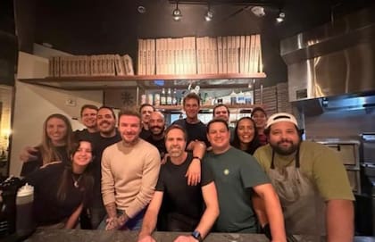 Tom Brady acudió al mismo restaurante de pizzas en Miami