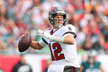 Tom Brady, en acción, para Tampa Bay Buccaneers