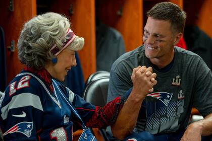 Tom Brady participa en la película que también él mismo produjo