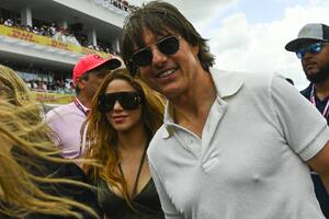 El exasperado pedido de Shakira a Tom Cruise luego de su encuentro en la Fórmula 1