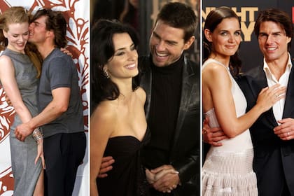 Tom Cruise estuvo casado con Nicole Kidman y Katie Holmes, y tuvo un noviazgo breve con Penélope Cruz