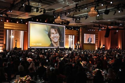 Tom Cruise fue una de las personalidades que recibió el Oscar honorario; su premio fue presentado por el director mexicano Alejandro González Iñárritu