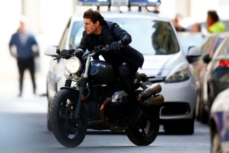 Tom Cruise, protagonista de la saga de Misión imposible
Mehdi Taamallah/NurPhoto via Getty Images