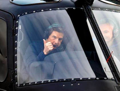Tom Cruise se encuentra en Londres filmando la octava entrega de Misión imposible