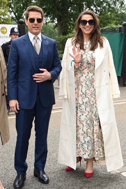 Tom Cruise y Hayley Atwell, presencias en Wimbledon
