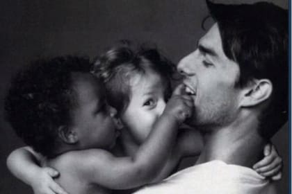 Tom Cruise y sus hijos mayores