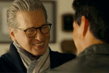 Tom Cruise y Val Kilmer en Top Gun: Maverick (2022)