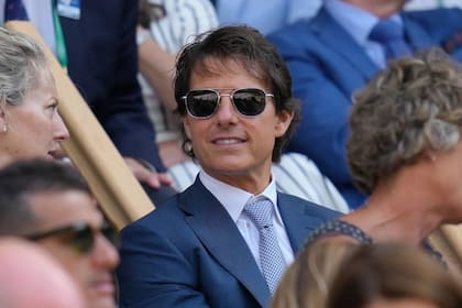 Tom estuvo en la tribuna durante una de las finales de Wimbledon (Foto: EFE)