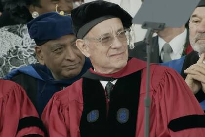 Tom Hanks centró su discurso en Harvard en la importancia de defender la libertad