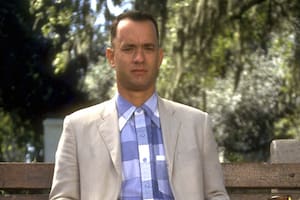 Tom Hanks en Forrest Gump, de 1994, un clásico inoxidable que significó un nuevo escalón en la carrera del actor