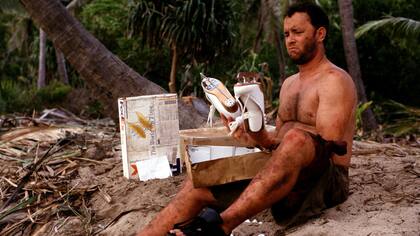Tom Hanks se hizo una grave herida cuando rodaba Náufrago