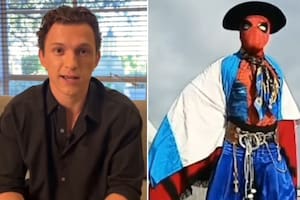 El Gaucho Araña recibió un saludo de Tom Holland y se volvió viral