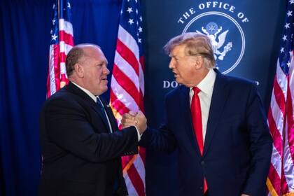 Tom Homan fue titular de ICE en la gestión de Donald Trump; recientemente el expresidente lo nombró zar de la frontera