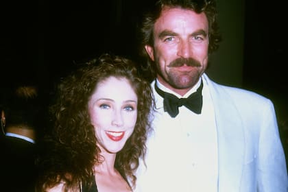 Tom junto a su esposa, Jillie, en los años 80