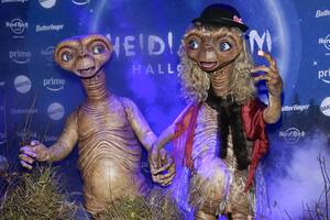 Tom Kaulitz y Heidi Klum, en la previa de su gran fiesta de Halloween