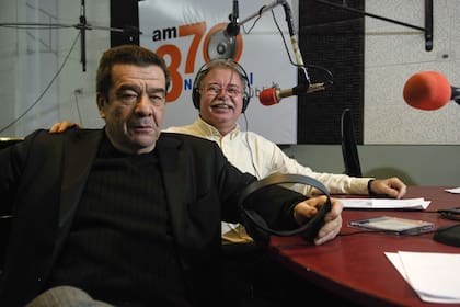 Tom Lupo y Jorge Halperin en "tarde o temprano" por Radio Nacional