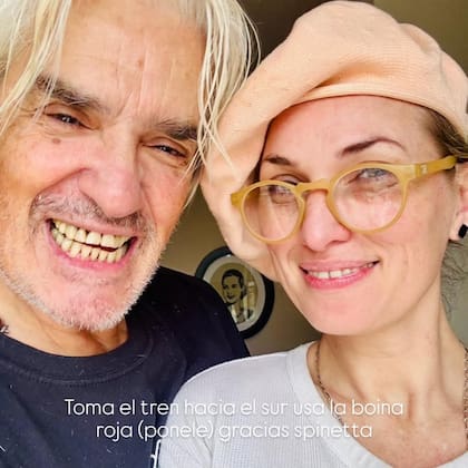 "Toma el tren hacia el sur y usa la boina roja (ponele)", escribió el conductor en sus redes (Instagram @rpettinato)