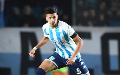 Tomás Aviles, jugador de Racing que seguirá su carrera en Inter Miami, de la MLS