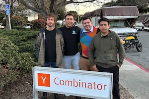 Tomás Bruzza, Rodrigo Vidal, Braian Fritz y Martín Gira, los fundadores de Wallbit