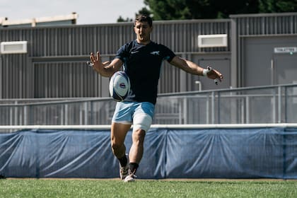 Tomás Cubelli, medio scrum de los Pumas, se ganó un lugar en el XV inicial para el partido ante Gales