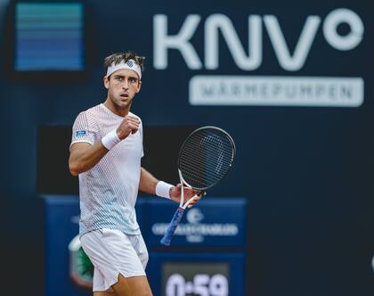 Tomás Etcheverry se presenta en el Masters 1000 de Shanghai