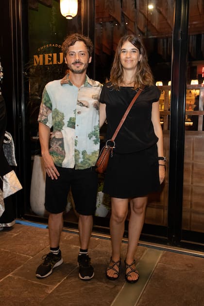 Tomás Fonzi y su mujer Letizia Lombardi.