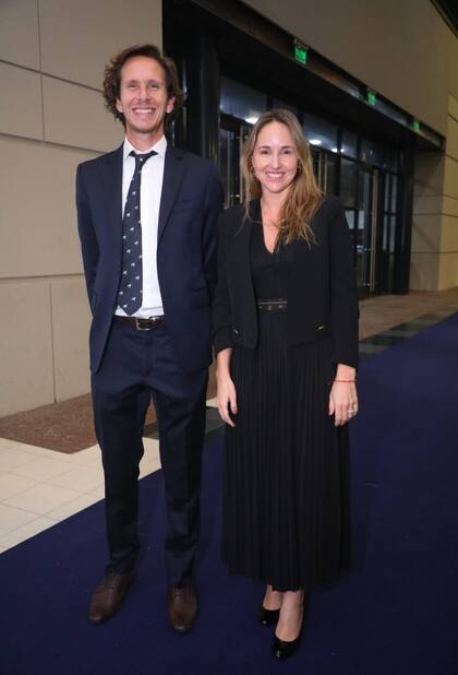 Tomás Galmarini, jefe de Gabinete en vicejefatura de Gobierno de la Ciudad de Buenos Aires, y Clara Muzzio, vicejefa de Gobierno de la Ciudad de Buenos Aires