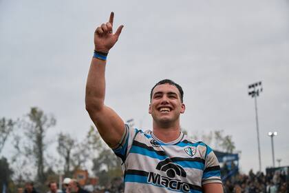 Tomás Meyrelles, figura del SIC en el partido que le ganó el superclásico al CASI en el TOP 12 de la URBA. 07/06/2025.