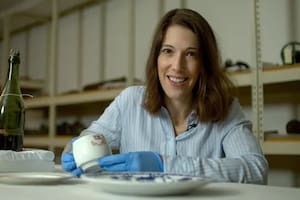 Tomasina Ray es directora de colecciones de RMS Titanic Inc, la empresa que durante años recupercó 5500 objetos del lugar del naufragio