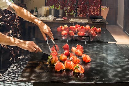 Tomates en los fuegos