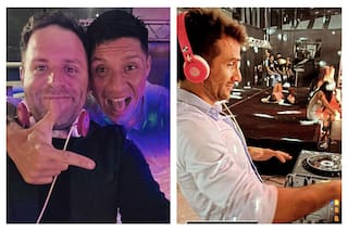 El DJ que animó la fiesta de River no pudo ocultar su lado cholulo: “Esto es un regalo del cielo”