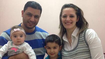 Toni Matta, Cloud Khoury y sus hijos. GZA Familias Matar y Tahan