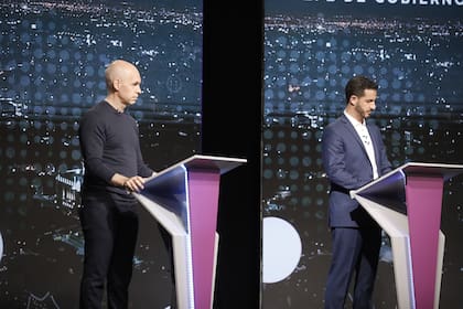 Tonos oscuros clásicos para Larreta y Tombolini