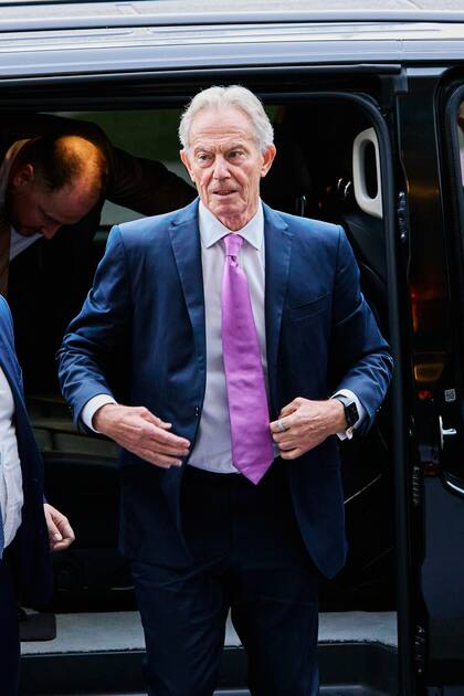 Tony Blair, exprimer ministro británico, es el actual jefe del consejo de JP Morgan