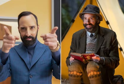 Tony Hale interpreta a los gemelos Curtain y Benedict en la nueva serie de Disney+