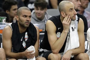 Final de un ciclo brillante: Parker se va de San Antonio y deja solo a Ginóbili