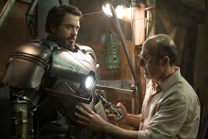 Tony Stark y su primera armadura