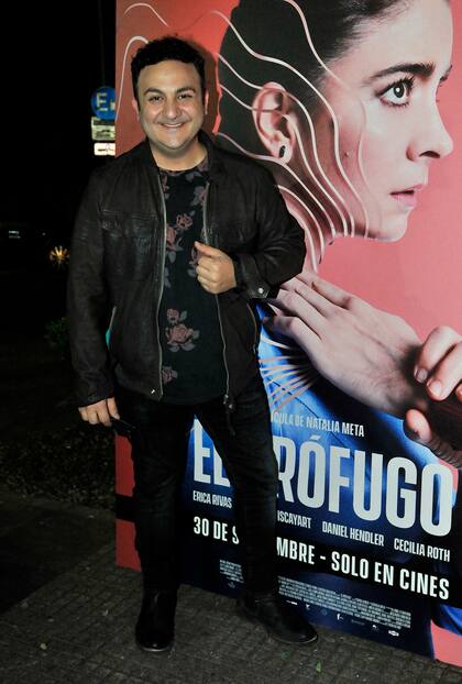 Topa en el estreno de El prófugo