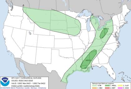 Tormentas severas en el Valle de Ohio: ráfagas de viento superiores a 90 km/h y granizo dañino amenazan la región