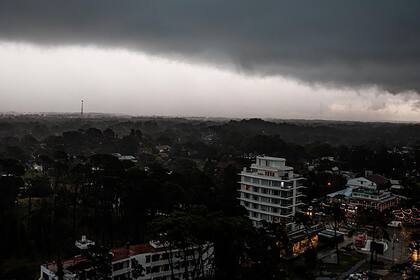Temporal en Pinamar