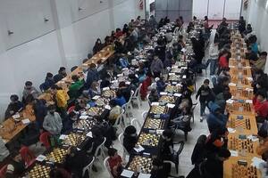 Torneo de ajedrez infantil en Club Villa Martelli