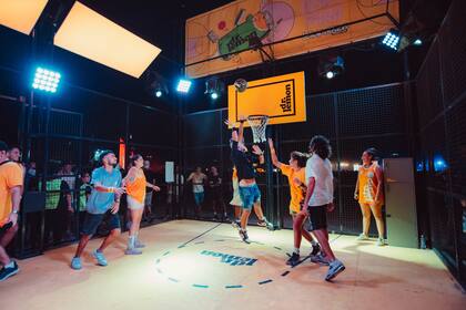 Torneos de básquet 3x3 en el espacio de Dr. Lemon.