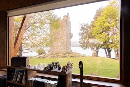 Vista de la torre desde la casa