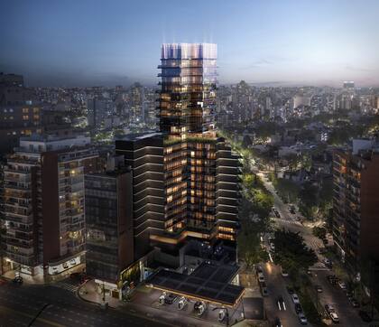 Torre Quo, el proyecto que además de amenities, tendrá un restaurante y sky bar.