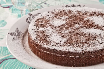 Torta de cacao y yogur