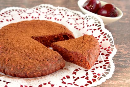 Torta de chocolate y remolacha